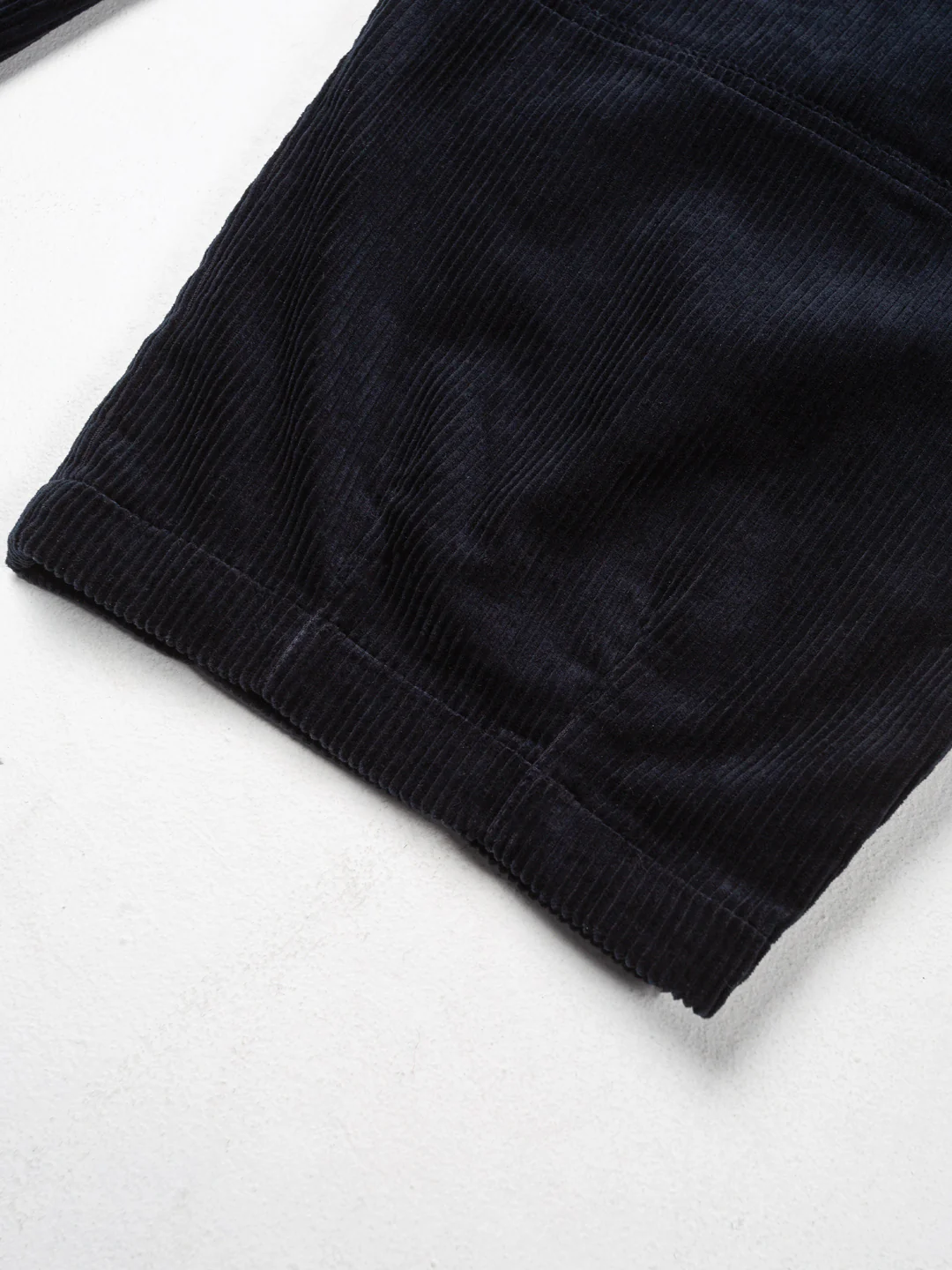 Gridline Pleated Corduroy Trousers - Image 6