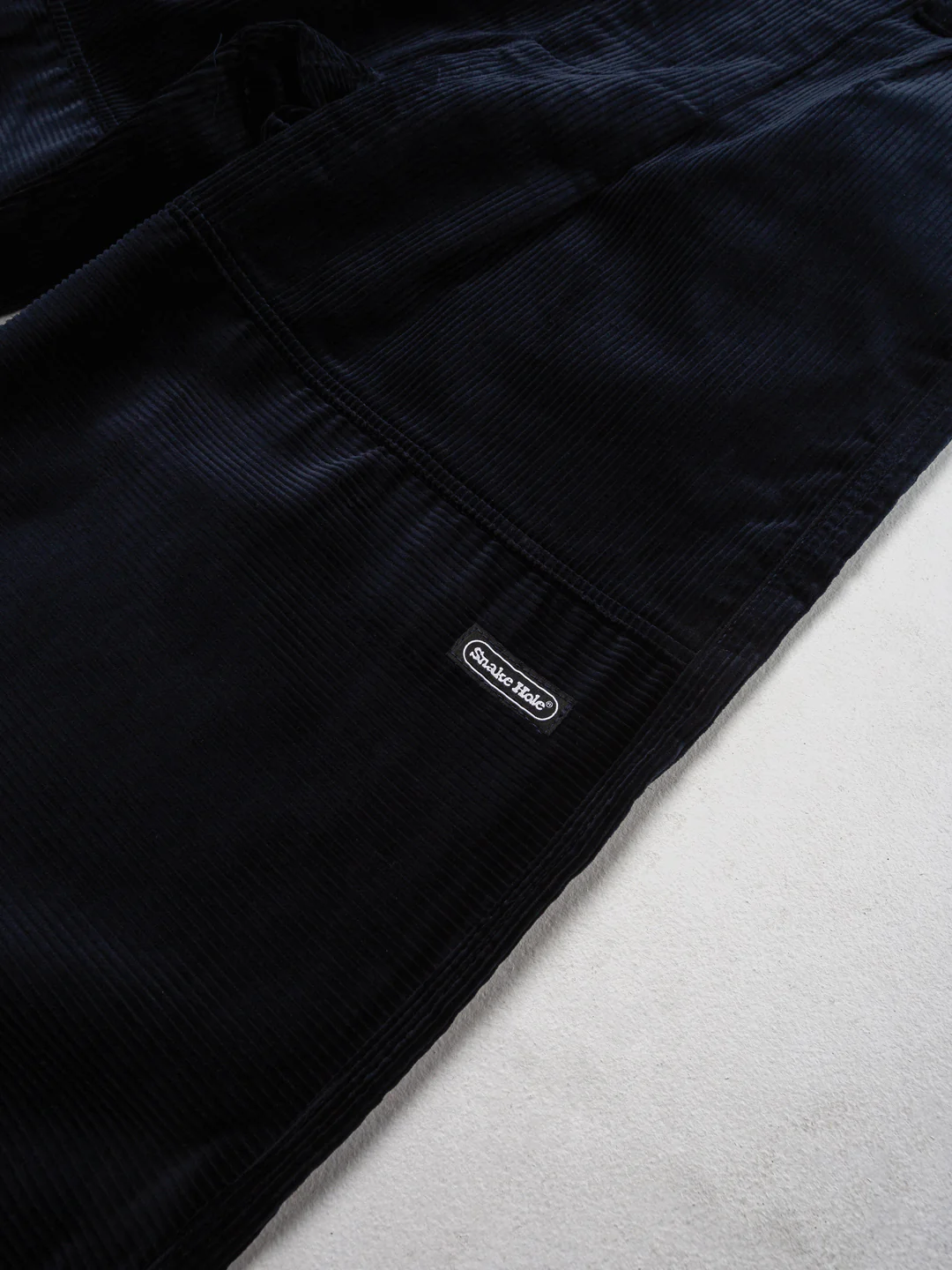 Gridline Pleated Corduroy Trousers - Image 7