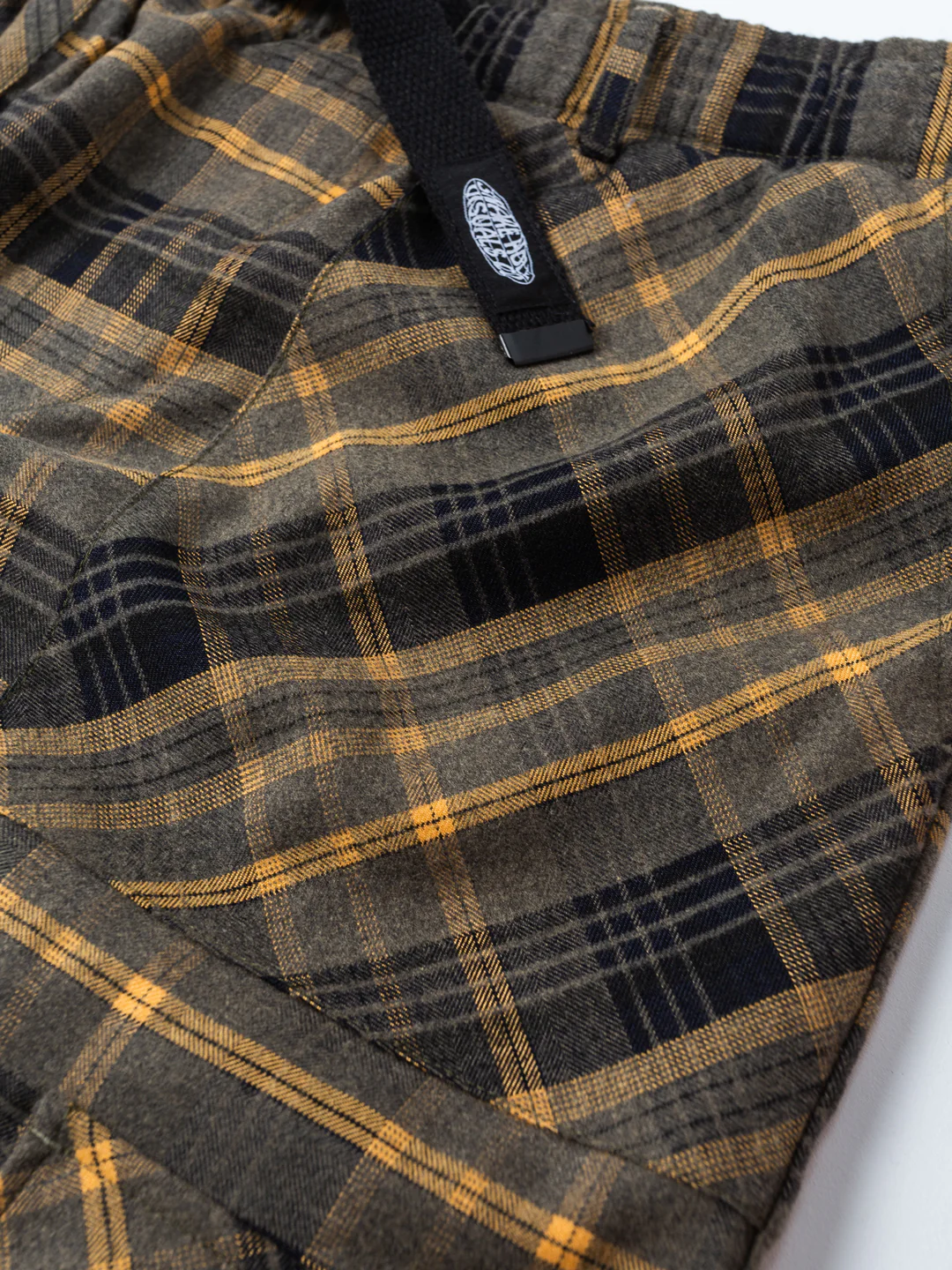 Plaid Runner Cargo Shorts - Image 3