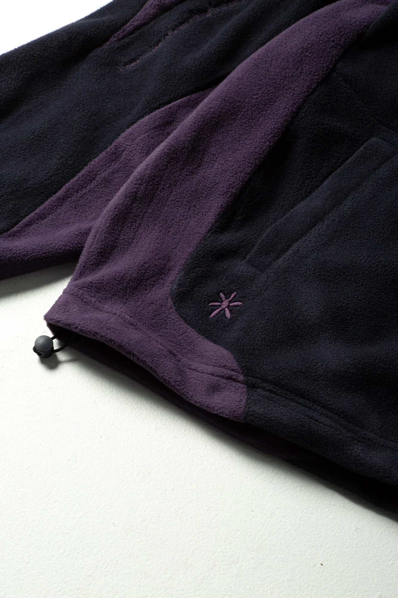 Trekker Polar Fleece Quarter Zip (Navy / Purple) - Image 6
