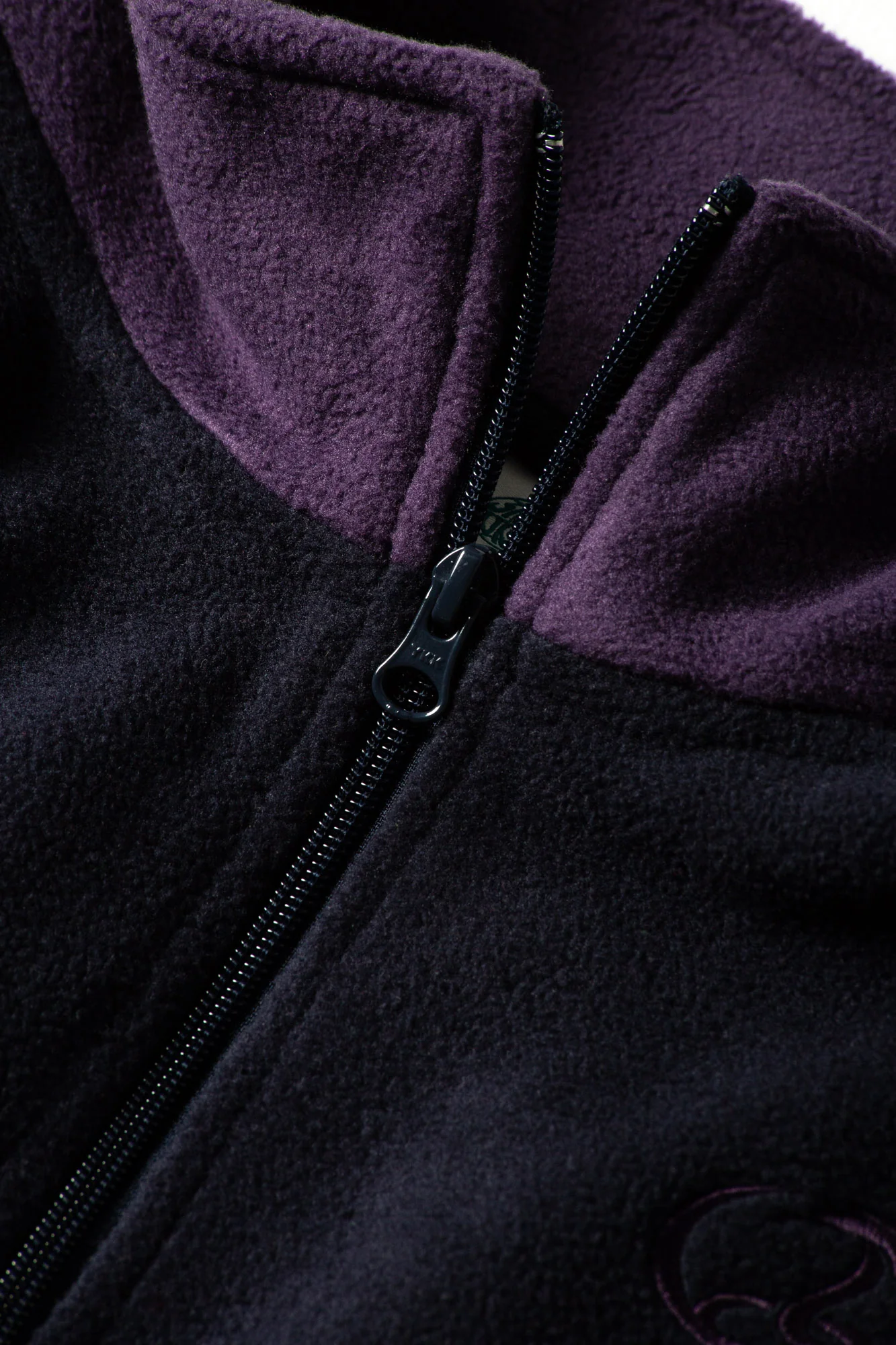 Trekker Polar Fleece Quarter Zip (Navy / Purple) - Image 8