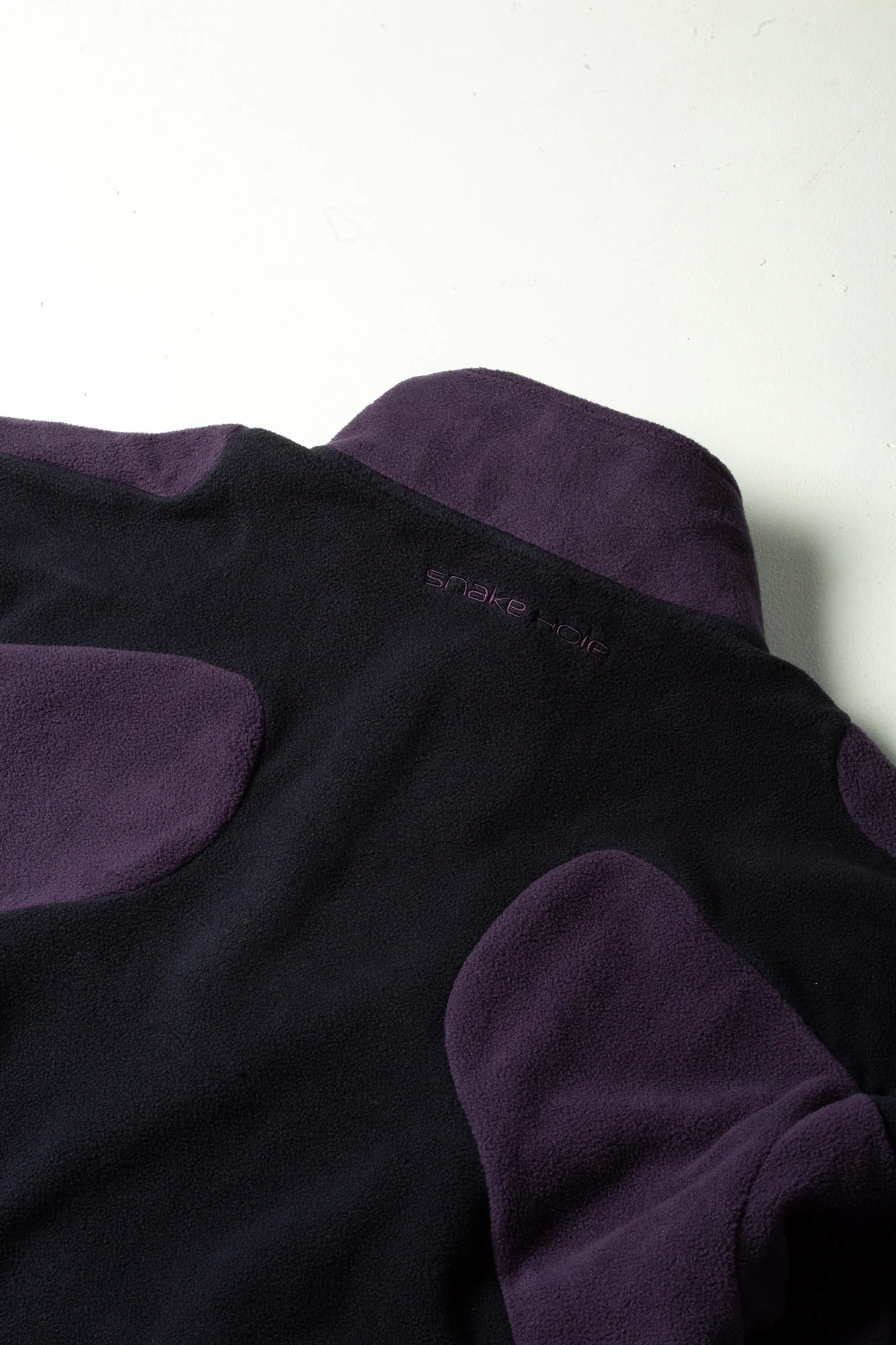 Trekker Polar Fleece Quarter Zip (Navy / Purple) - Image 9